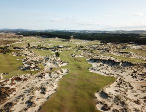 Tara Iti 18th Aerial Fairway